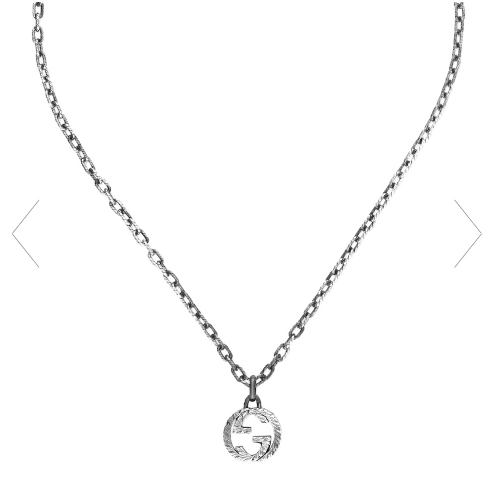 Men’s Gucci Sterling Silver Necklace